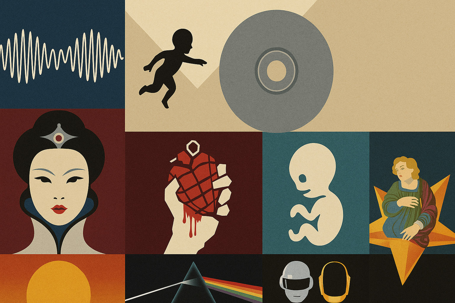 The Art of the Album Cover: Iconic CD Designs & the Creators Behind Them header image