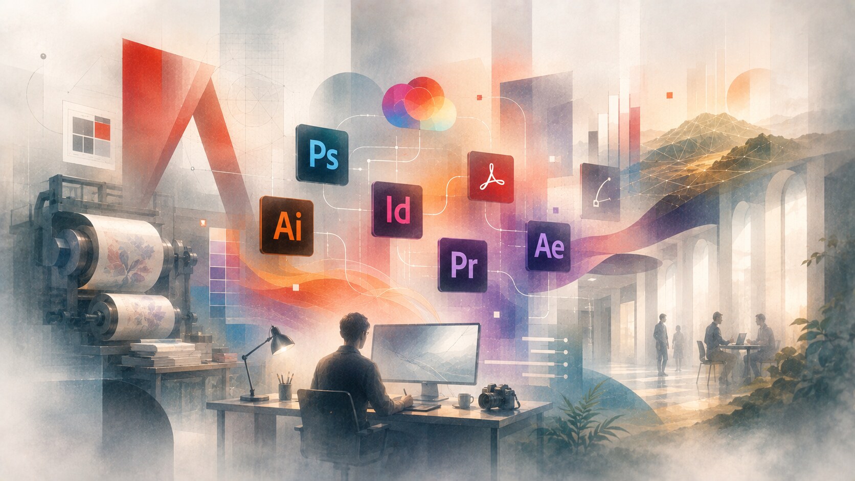 The Evolution of Adobe Design: Branding, Apps, and the Creative Empire header image