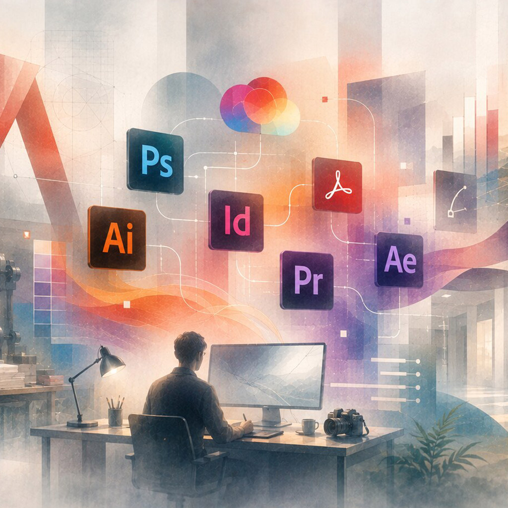 The Evolution of Adobe Design: Branding, Apps, and the Creative Empire