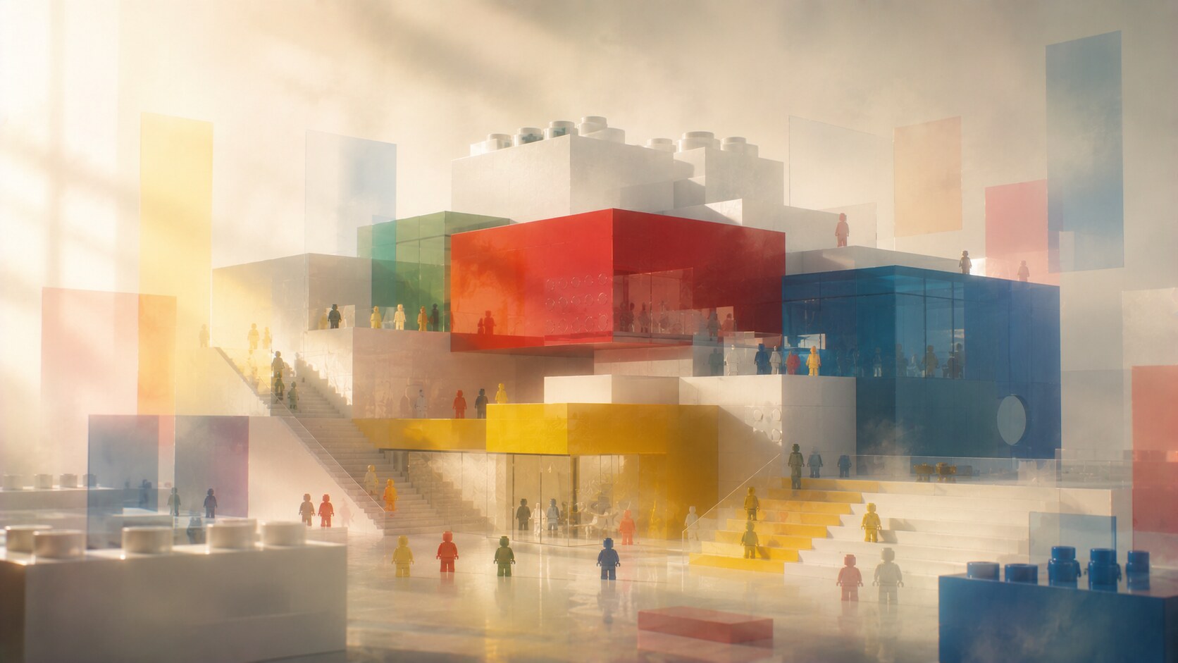 LEGO retail and LEGO House design showing how architecture became part of the brand experience.