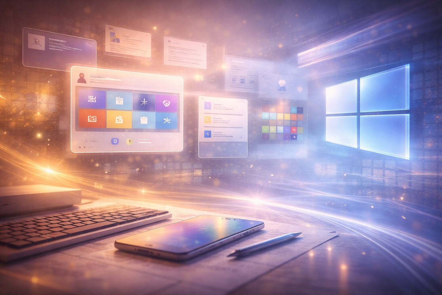 The conclusion of Microsoft Windows design evolution.