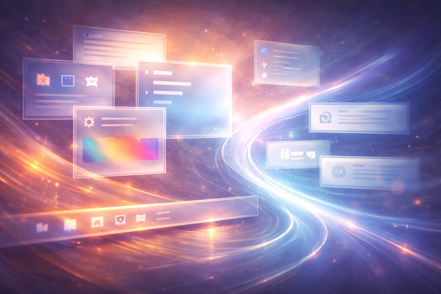 Early Microsoft Windows interface origins.