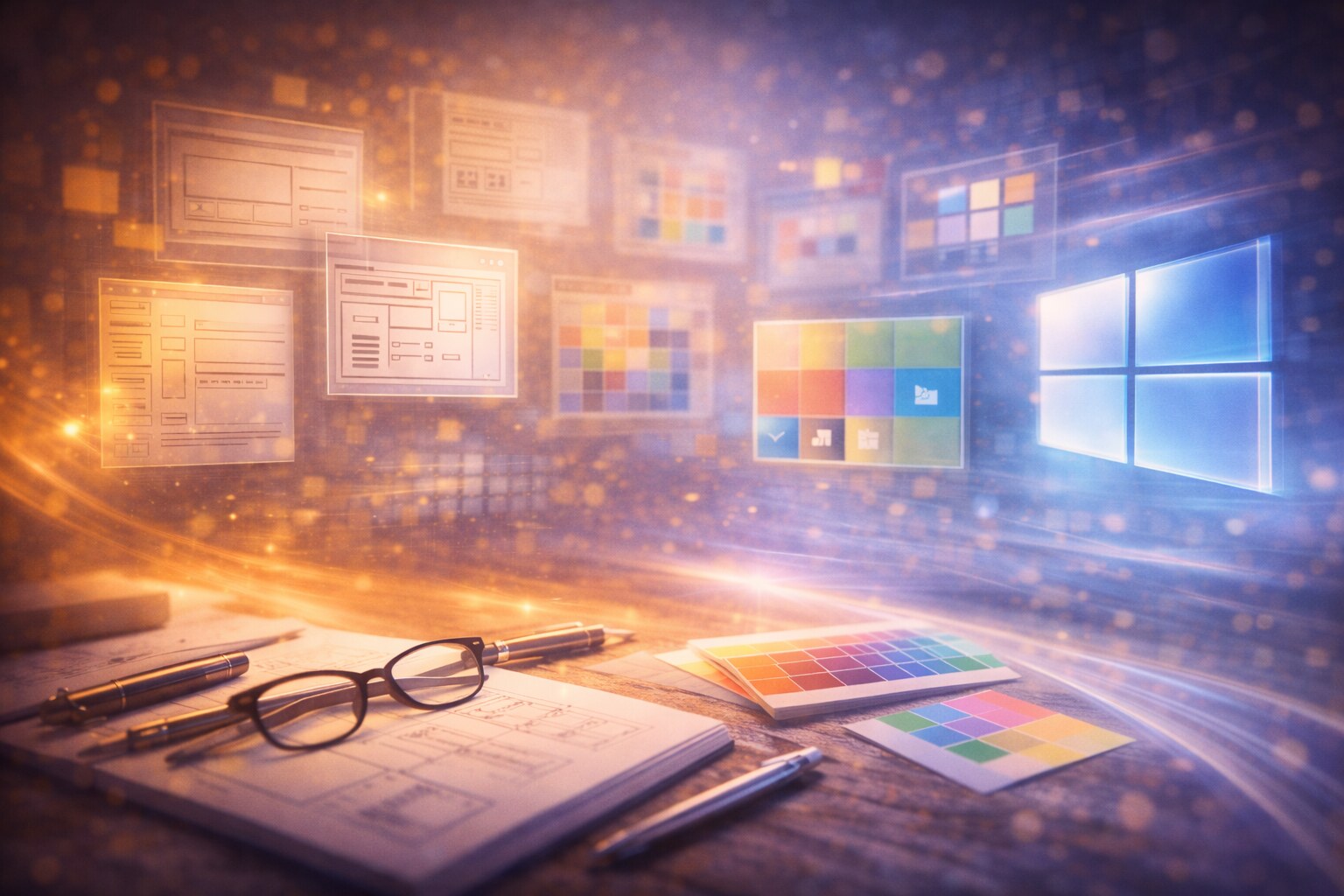 The future direction of Windows design.