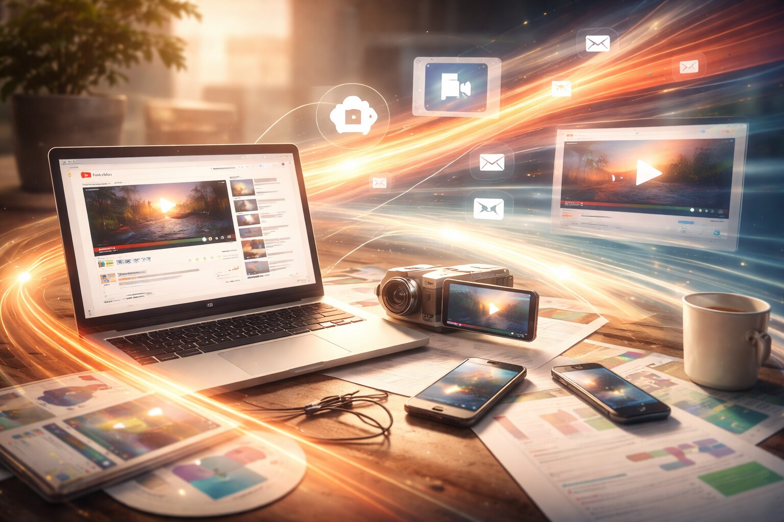 Early YouTube interface with a basic player, blue links, and crowded web utility layout.