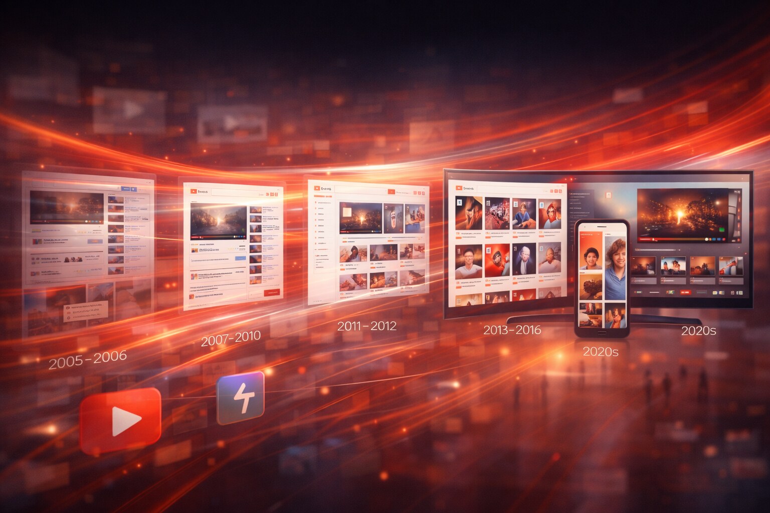 YouTube's strongest design moves such as embedding, channels, and search plus recommendations.