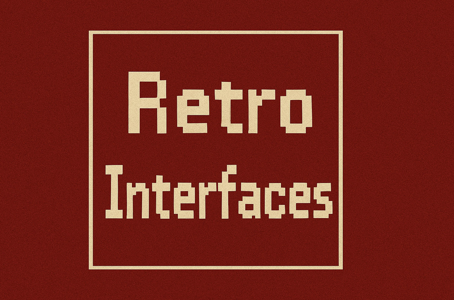 TikTok Typography Trends: Retro Interfaces