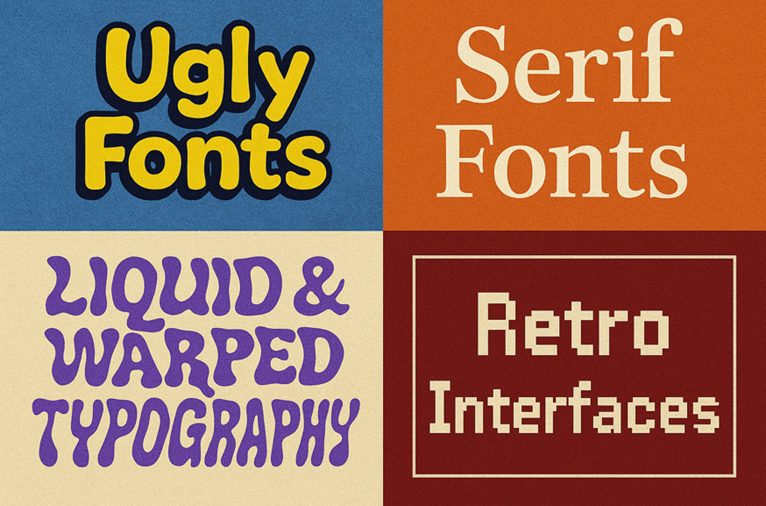 TikTok Typography Trends: The Rise of Ugly Fonts, Serif Comebacks & Liquid Type header image