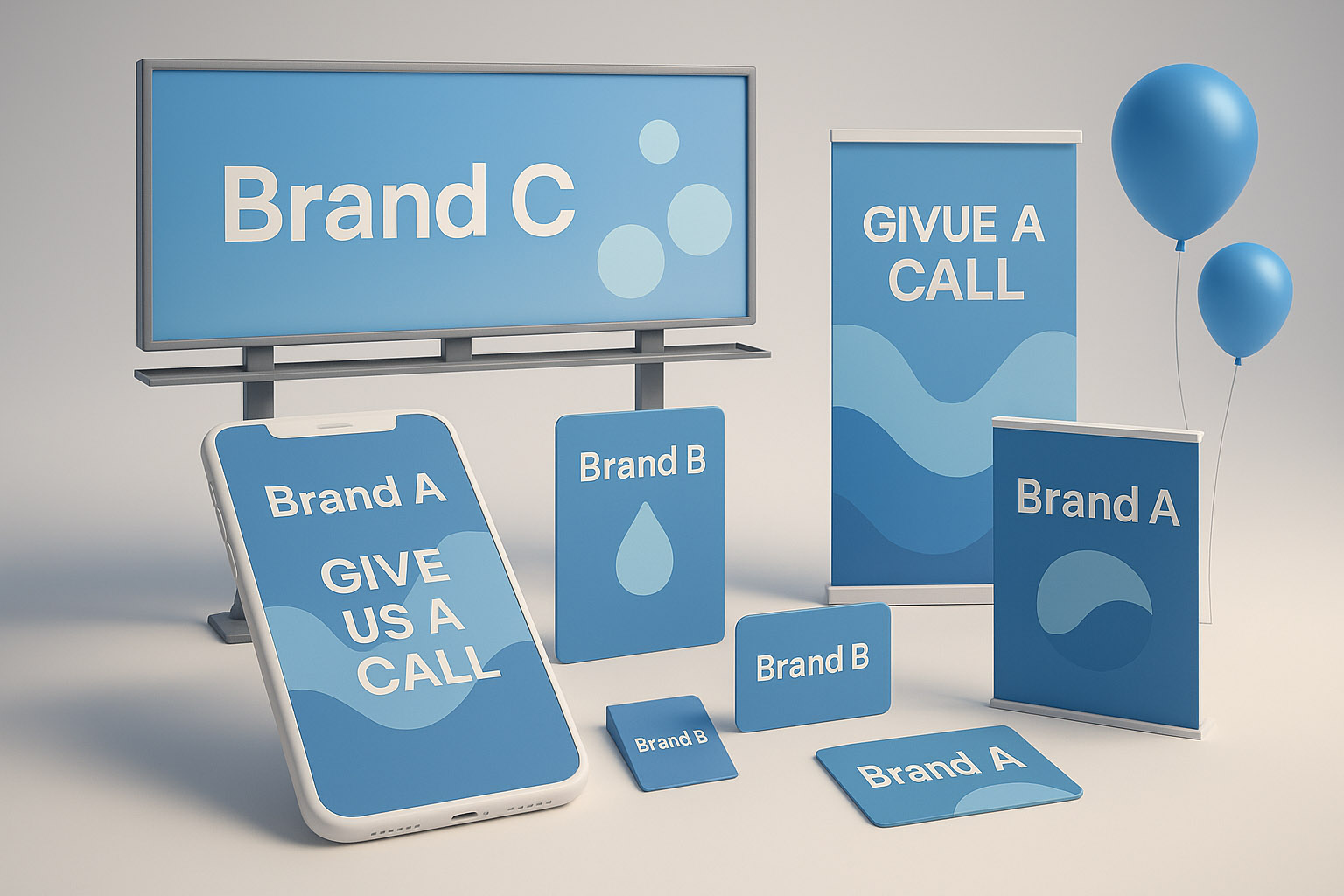 blue and blue and still blue