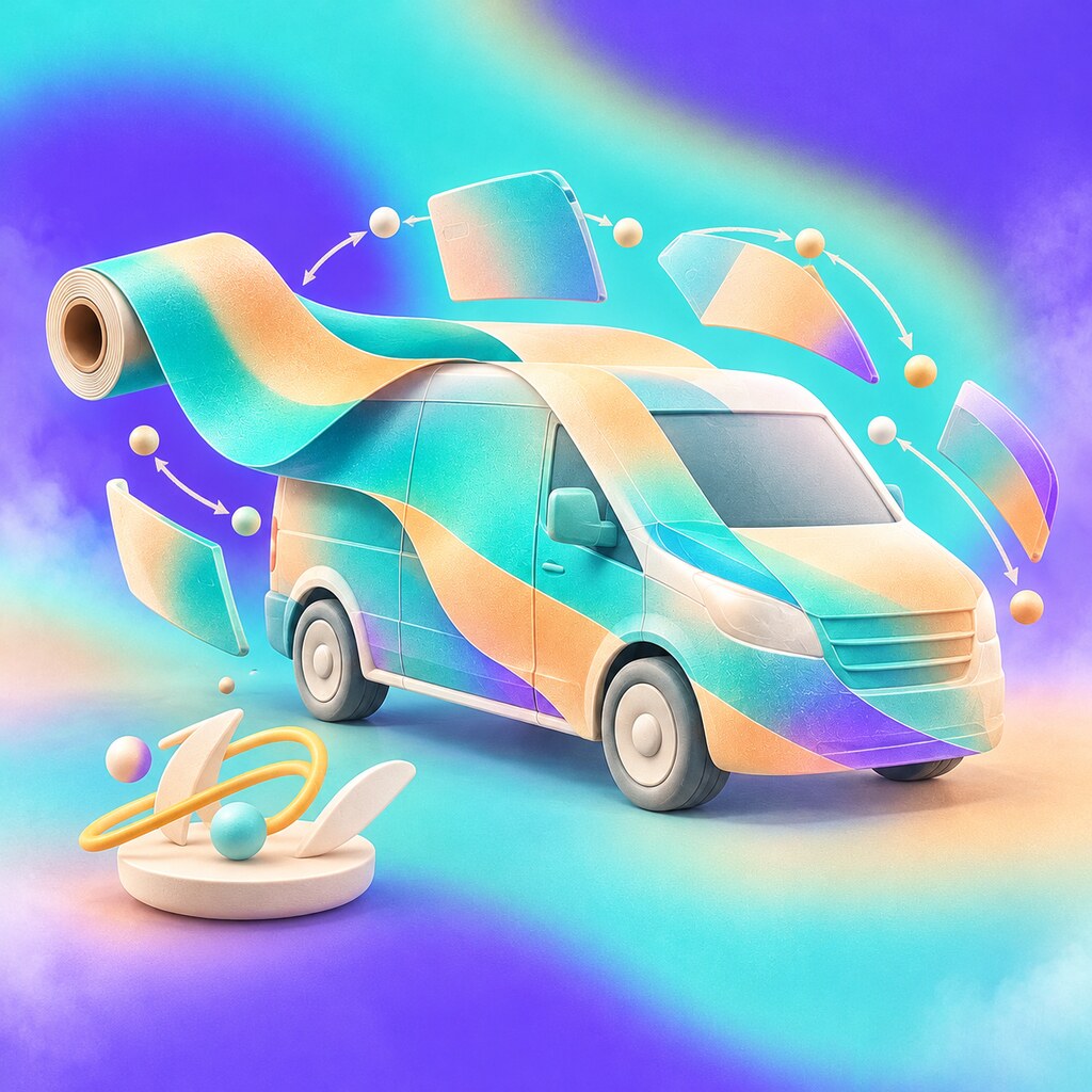 Vehicle Wrap Design: From Car and Van Mockups to Print-Ready Graphics