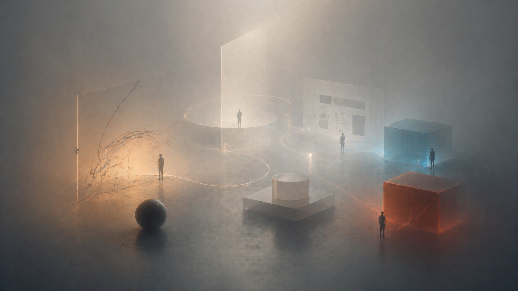 Different designers and studios build branding systems differently depending on concept style, team structure, and how much motion, 3D, or digital work is involved.