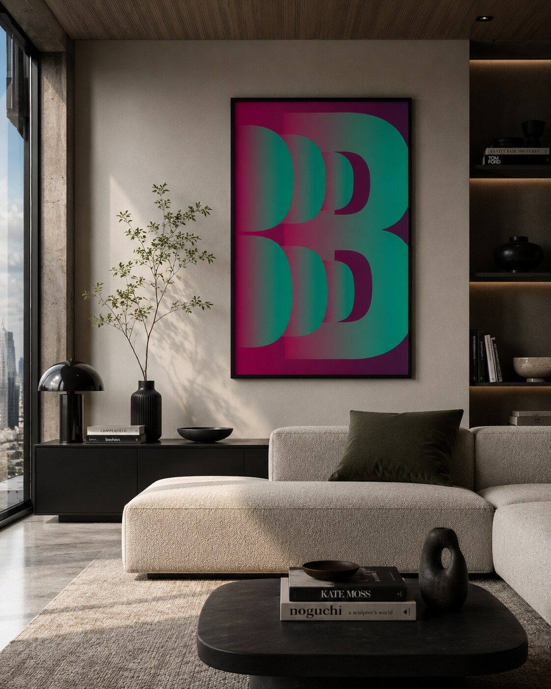 BOLD Poster Made From Letter B header image