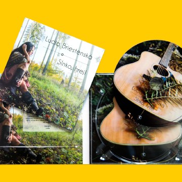 Slnko Hrej CD Cover for Slovakian Songwriter L.B.