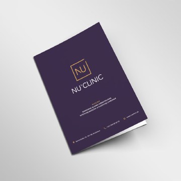 Nu’Clinic Plastic Surgery Clinic Promotional Flyer