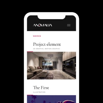 Anomalia Studio – Web Design with Experimental SVG Animations