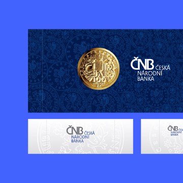 CNB – Exhibition Stand Design with Backlit Coin as the Main Element